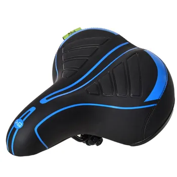 

Bicycle Cycling Big Bum Saddle Seat Road MTB Bike Wide Soft Pad Comfort Cushion Extra Sporty Soft Pad Saddle MTB Bike sella bici