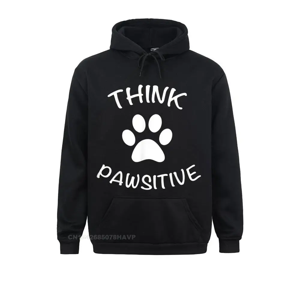 Cute Dog Paw Hoodie in Black