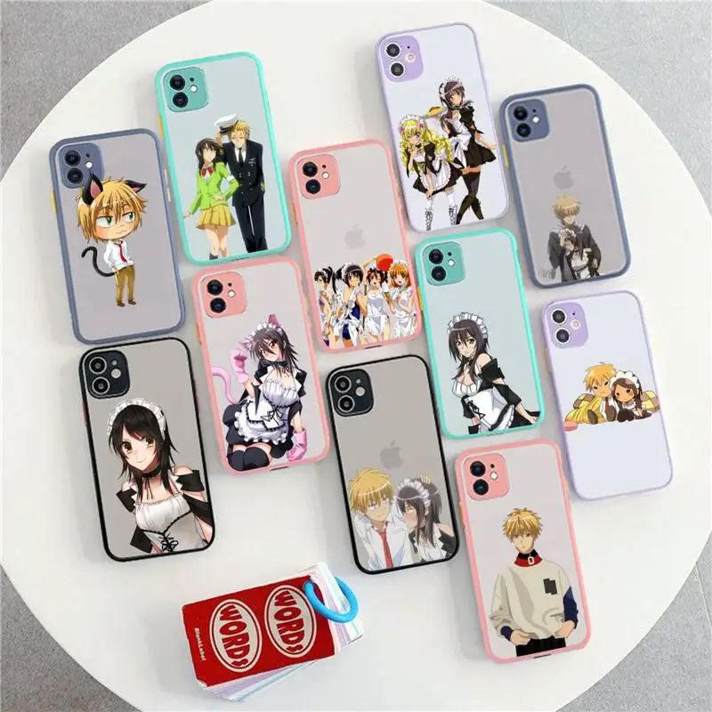 Телефонный чехол TOPLBPCS Maid Sama для iPhone 11 12 13 mini pro XS MAX 8 7 6 6S Plus X 5S SE 2020 XR | Мобильные