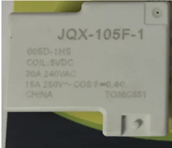 3 шт./лот JQX-105F-1 012D-1HSTF 12VDC 12V 30A 4-контактный HF105F-1