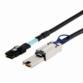 

External Mini SAS 26pin (SFF-8088) Male to Internal Mini SAS 36pin (SFF-8087) Male Cable, 3.3FT