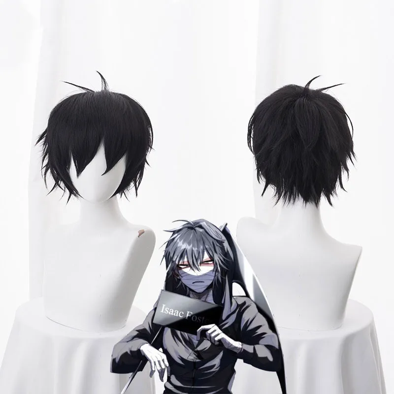 Anime Game Angels of Death Cosplay Rachel Gardner Ray Isaac Foster  Halloween Cos Man Woman Cosplay Costume with Wig