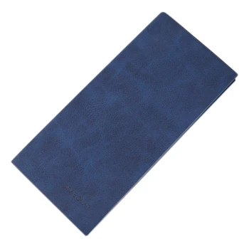 

ABDB-DEABOLAR Retro Fashion Men's Quality Long Section Ultra-Thin Wallet Large Capacity Zipper Multi-Card Holder Wallet