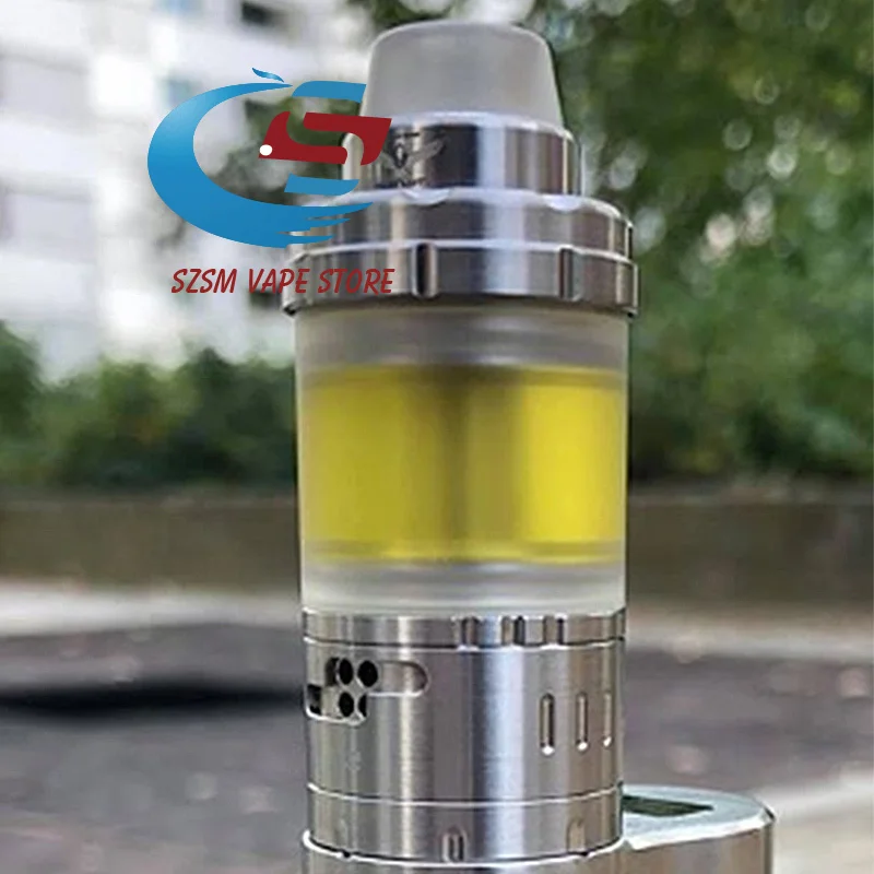 Регулируемый воздушный поток Kronos 2 S rta для MTL или DL защита логотипа 360 ° 316ss 4 0 мл 23