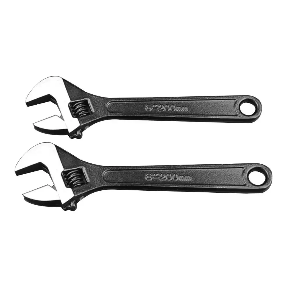 

High Carbon Steel Adjustable Wrench Universal Spanner Scale Calibration Clear Accurate Durable Mini Nut Key Hand Tools