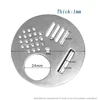 10Pcs Round Metal Beehive Box Door Entrance Gate Disc Stainless Steel Beekeeping Nest Equipment Prevent Anti-Escape Bees Tools 2