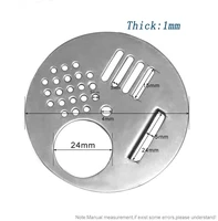 10Pcs Round Metal Beehive Box Door Entrance Gate Disc Stainless Steel Beekeeping Nest Equipment Prevent Anti-Escape Bees Tools 2