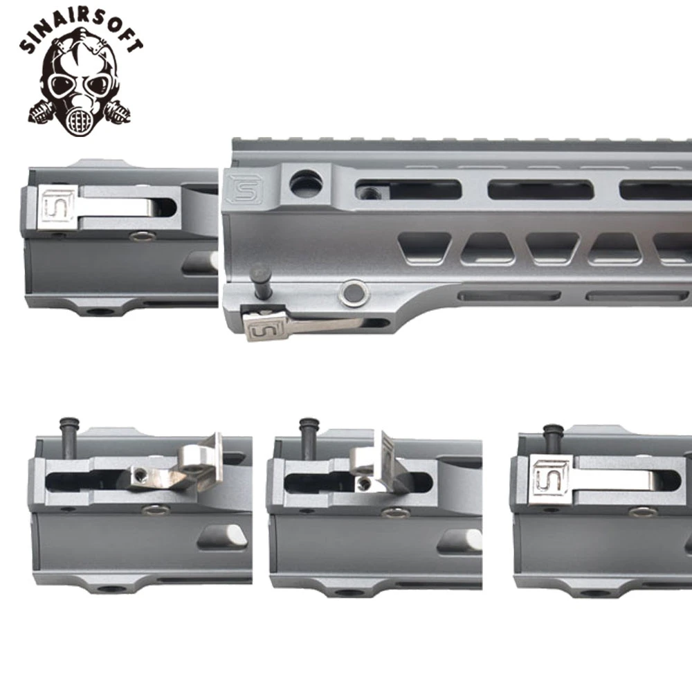 Picatinny 14 ''/17'' быстрая разборка версия тюрьма Break Handguard рельсовая система для страйкбола AEG M4/M16 аксессуары для охоты