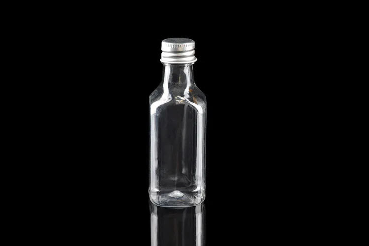 Высота 12 см 80 мл пластиковая бутылка ПЭТ Сода бутылка конфеты бутылка - Цвет: 80ml sliver