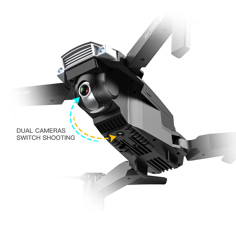 Дрон SG901 4K Дрон HD Двойная камера WiFi передача от первого лица оптический поток стабильная высота зарядное устройство для квадрокоптера Дрон камера Дрон квадрокоптер с камерой аккумулятор квадракоптер квадрокоптер