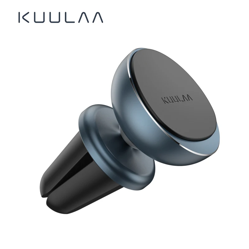 KUULAA магнитный автомобильный держатель для телефона с вентиляционным отверстием, металлический магнитный автомобильный держатель для телефона, вращение на 360 °, универсальная подставка для мобильного телефона, крепление в автомобиле