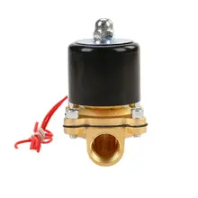 Электрический электромагнитный клапан 2 Вт 160-15 DN15 1/" Нормально закрытый 2 порта 12 В 220 В низкое тепло для воды масло гелия газа CORC