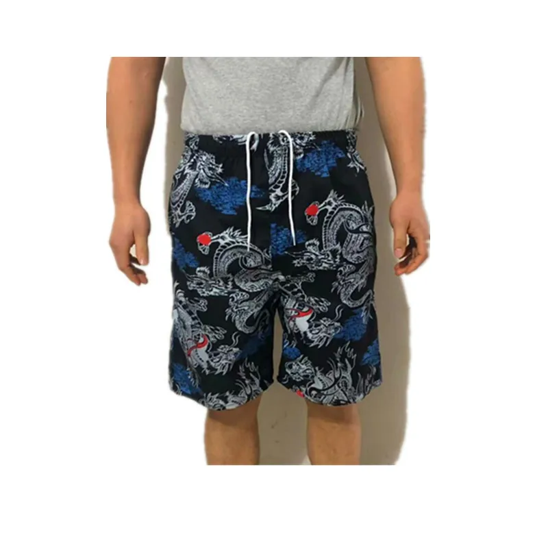 

Europe And America Beach Shorts Summer New Style Casual Drifting Quick-Dry Non-Fading Short Swimming Trunks Straight