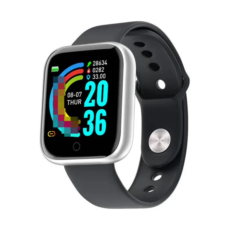 silver gray Дропшиппинг Смарт часы серии крови кислородом SmartWatch для Apple iOS iPhone Android pk w34 t80 f10 f8 Смарт часы - Цвет: silver gray