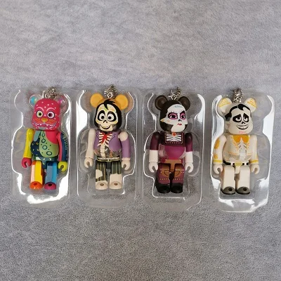 8 см аниме Дисней Bearbricklys фигурка Cos Супермен Бэтмен Джокер Babybear кукла ПВХ Коллекционная модель игрушки подарки