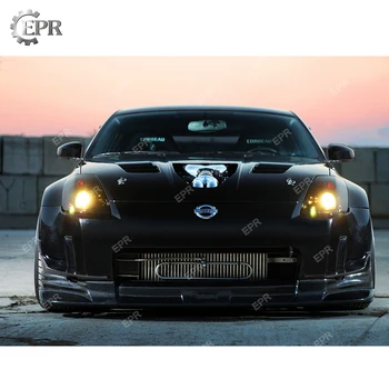 

For Nissan 350Z (2003-2006) Early Carbon Fiber Front Bumper Lip Body Kit Car Styling Car Tuning Part For 350Z C West Front Lip