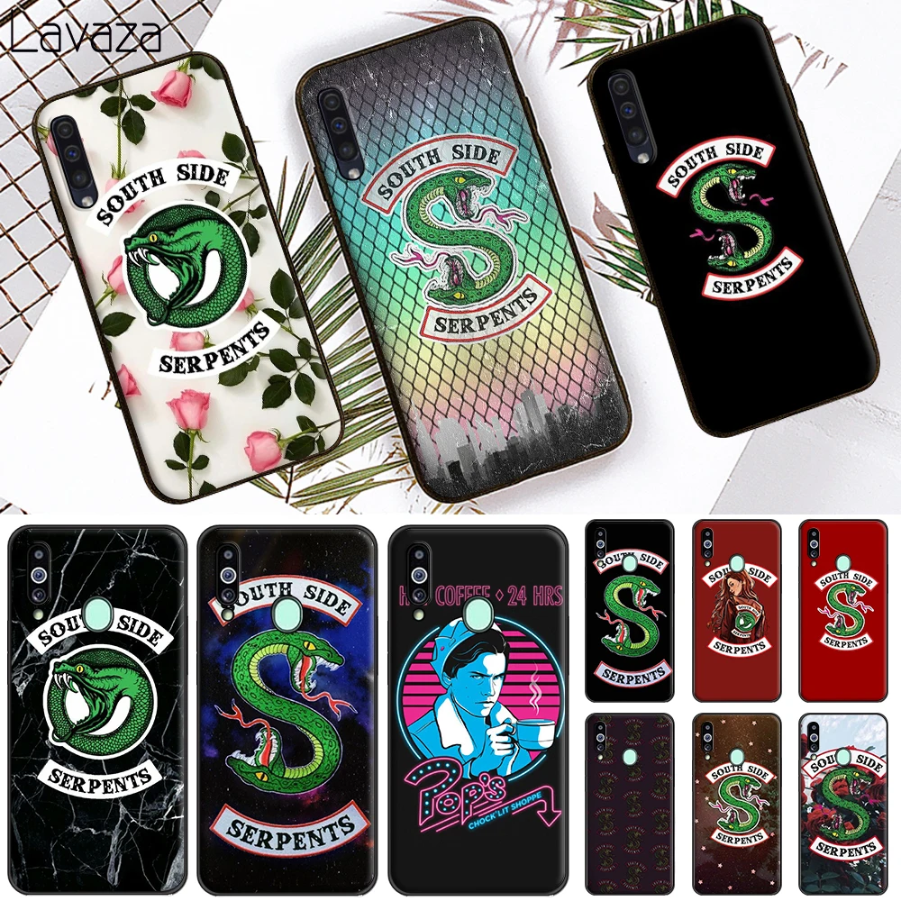 American TV Riverdale Southside Serpents Soft Case for Galaxy A6 Plus A7 A8 A9 A10S A20S A30S A40S A50S A60 A70S M10 M20 M30 M40 |