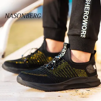 

NASONBERG Hard-Wearing Mens Shoes Casual Breathable Sneakers Lightweight Fashion Popular Men's Casual Shoes