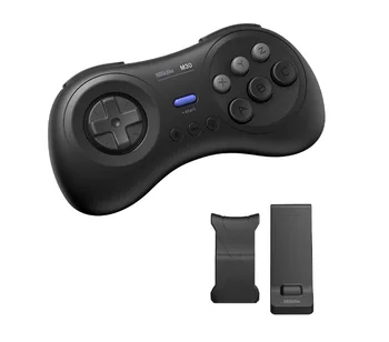 

8BitDo M30 Bluetooth Gamepad with holder for Sega Genesis Mega Drive Style for Nintendo Switch Windows Android macOS Steam