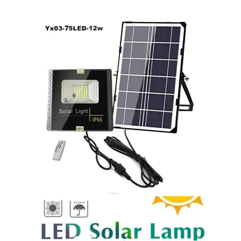 

100/75 Led Solar light lamp floodlight LEDs Outdoor Garden Decoration Fence Stair Pathway Yard SunSecurity LED Wall Lamp indoor