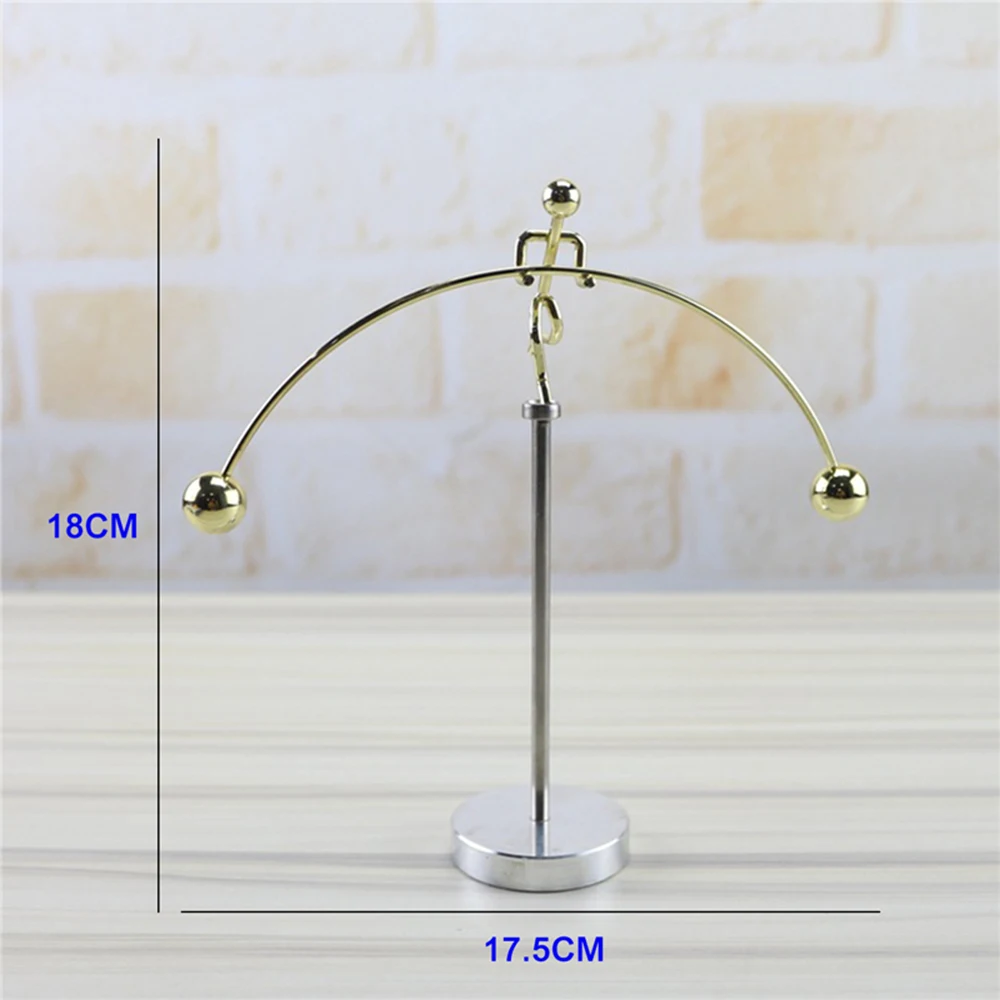 1Pc Newtons Cradle Table Decor Balance Ball Pendulum Ball Physics Tumbler Craft Home Decorations Desk Toy Gift 7