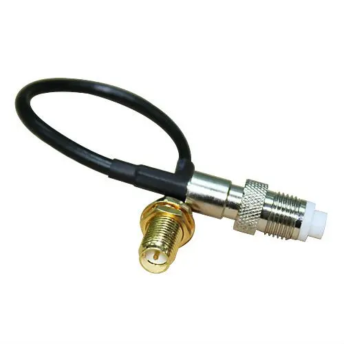 

FME прямой штекер для RP SMA Jack перегородка ОТРЕЗОК кабеля RG316 15 см