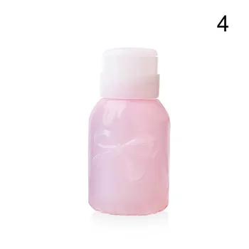 

New 1pcs Empty Clear Pump Dispenser Nail Art Clean Bottle Essential Oil Travel Bottle SCI88