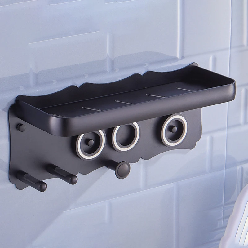

Aluminum Alloy Hair Dryer Holder Nail Free Blower Storage Hanger For Dyson