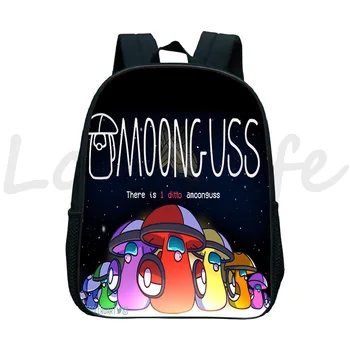 

Children Game Among Us Backpack Kids Cartoon Rucksack Kindergarten Schoolbag Toddler Bookbag Among Us Baby Daily Bags 12 Inch