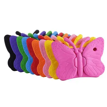 

With Stand for Kids Para Shell Coque for Ipad Air / Air 2 / Pro 9.7 / 2017 Butterfly Design EVA Cover Case for Ipad 2018 Case