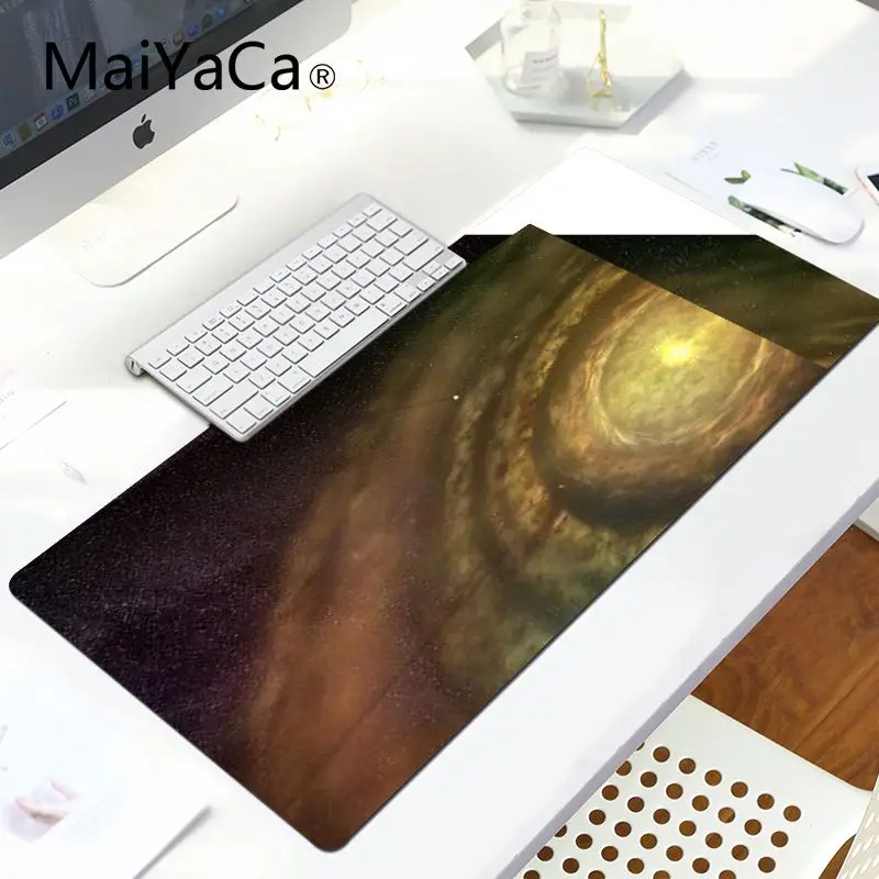 MaiYaCa планеты Солнечной системы Подгонянные коврики для мыши компьютерный ноутбук Аниме Коврик для мыши большой коврик для мыши ПК компьютерный коврик - Цвет: LockEdge 30x80cm