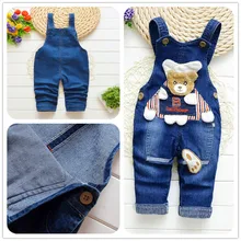 Детский комбинезон; сезон весна-осень; джинсовые штаны для маленьких девочек и мальчиков; Детский комбинезон; джинсовые брюки; одежда для малышей