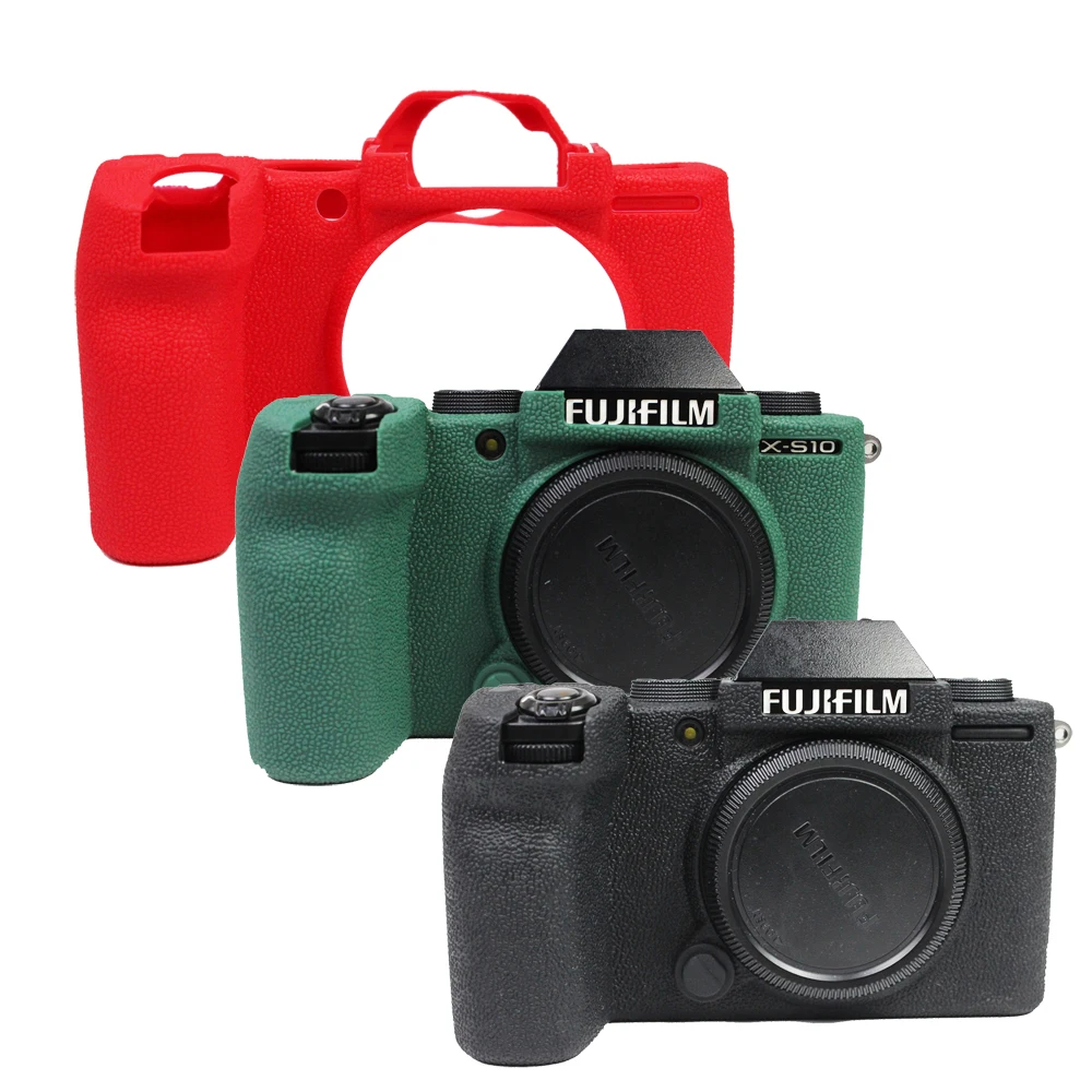Мягкий Камера чехол сумка силиконовый для ЖК-дисплея с подсветкой Fujifilm XS10 XS-10