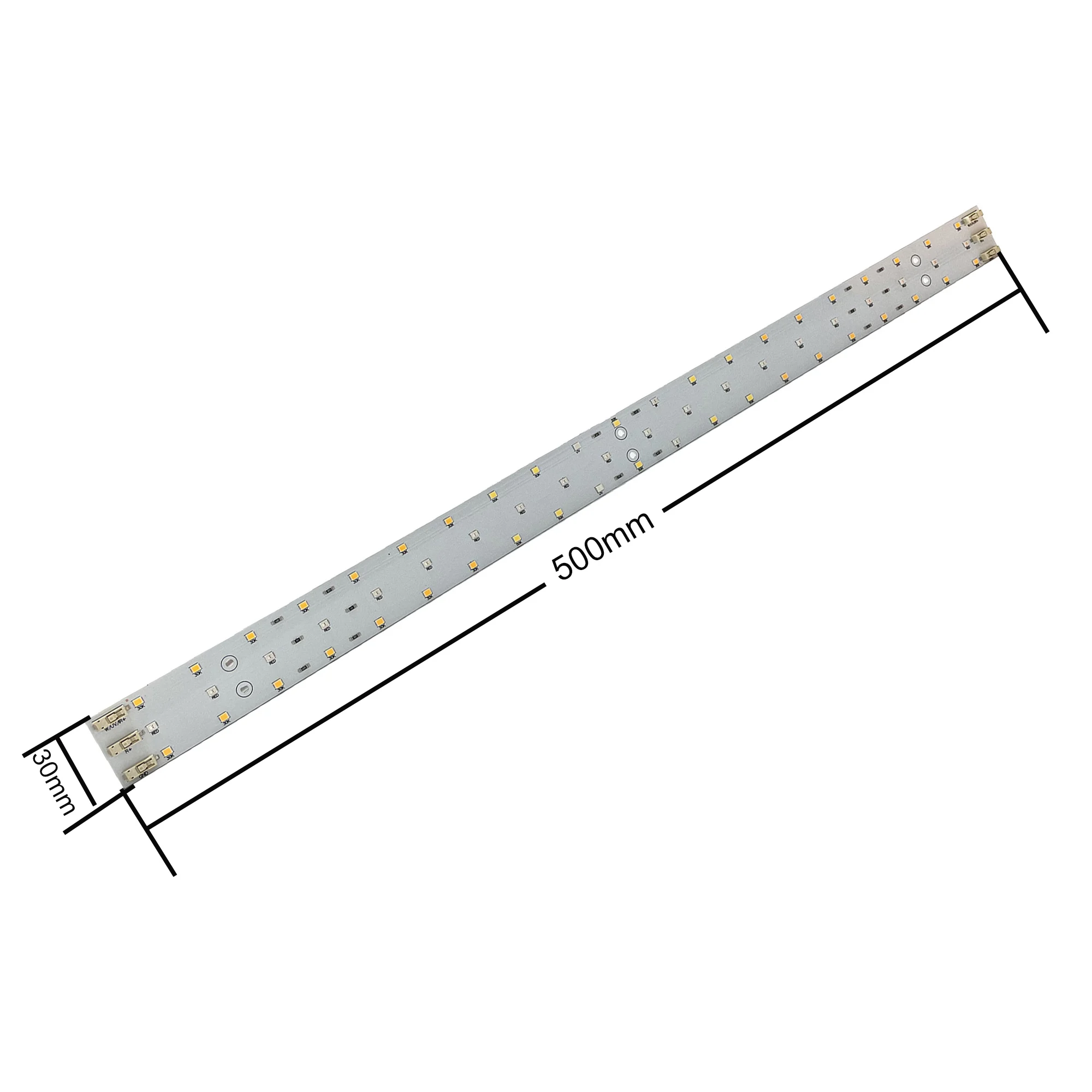 6pcs/Pack DC 24V 150W Constant Voltage Quantum Line LED Full Spectrum Grow Light Strips PCB Board Samsung LM281B+ LEDs