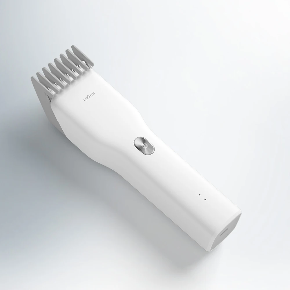 ENCHEN USB Аккумуляторная Мужская машинка для стрижки бороды керамическая волос