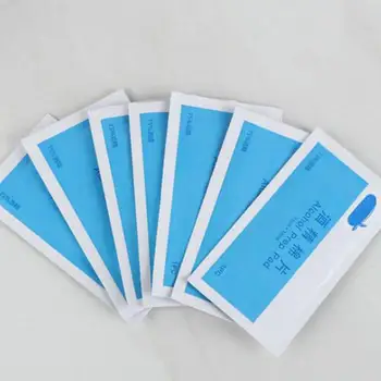 

1 Box Disposable Alcohol Swabs Non-Woven 75% Alcohol Nail Cleaner Wipes Disinfection Wet Wipes Phone Glasses