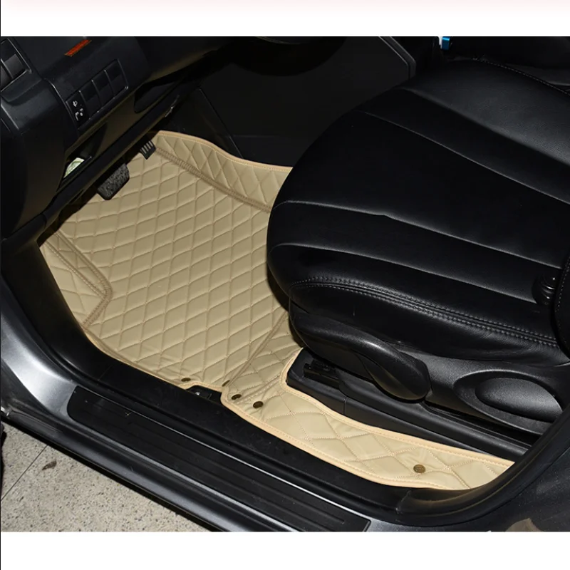 Волоконные кожаные автомобильные коврики для mazda Premacy Nissan Lafesta Highway Star 2010- 2013
