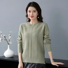 ^#Cheap Minimalist Women Soft Warm Pullovers Sweaters Wool Blend Textured Knitted Tops Woman Autumn Winter Plain Essential Knitwear Lady ^#Cheap Minimalist Women Soft Warm Pullovers Sweaters Wool Blend Textured Knitted Tops Woman Autumn Winter Plain Essential Knitwear Lady