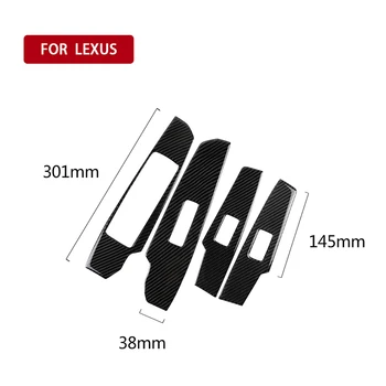 

Fashion Sports for LEXUS IS250 300H Carbon Fiber Conversion Accessories Lifting Panel Door Handle Interior Socket Decorative