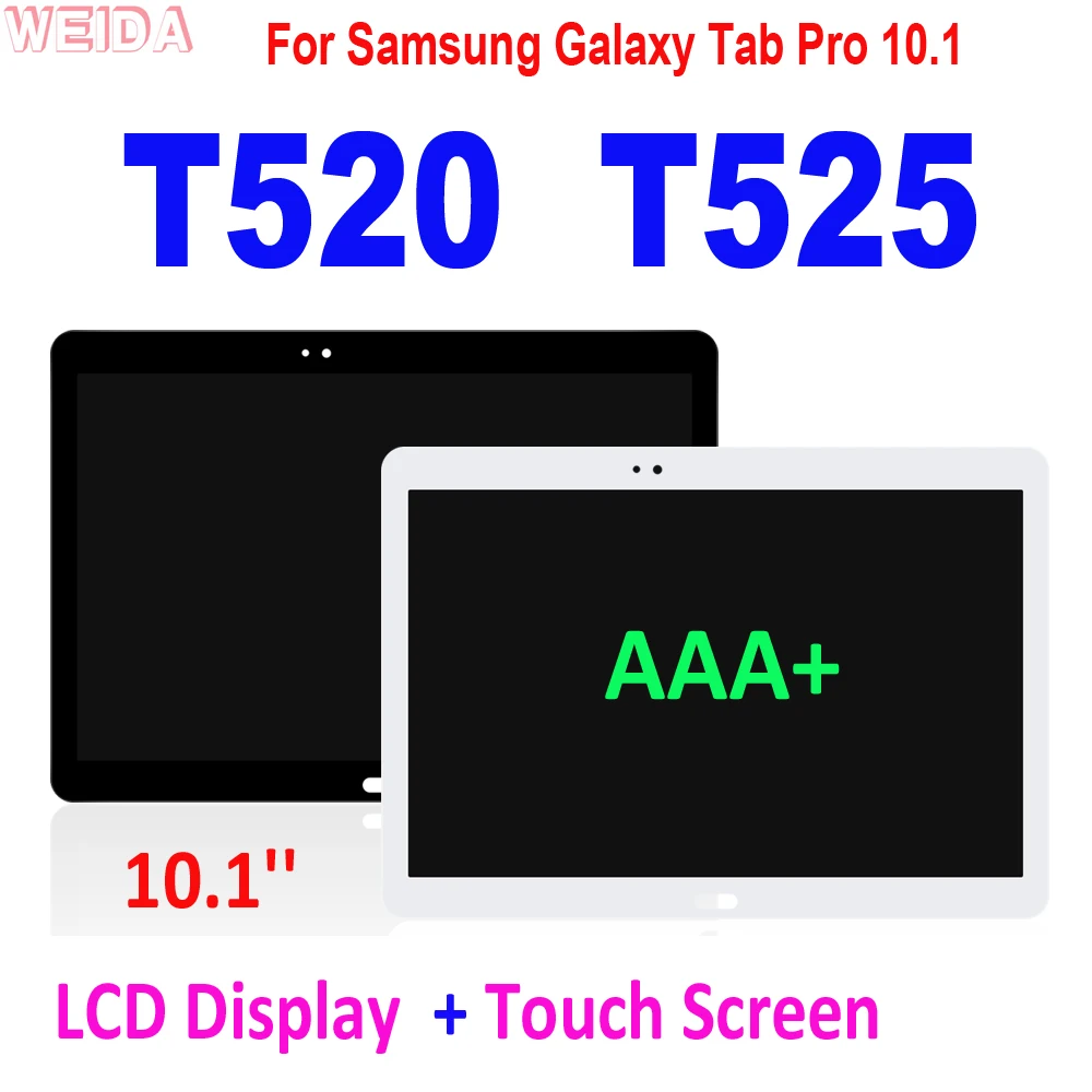 ЖК-дисплей 10 1 дюйма для Samsung Galaxy Tab Pro T520 T525 сенсорный экран дигитайзер в сборе
