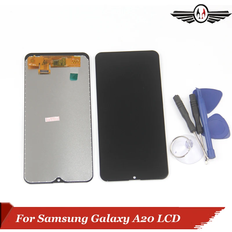 Для samsung A20 A205 SM-A205F A205FN ЖК-экран для samsung A20 A205 A205GN A205S ЖК-экран