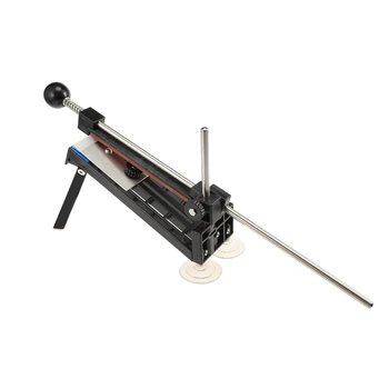 

Professional Fixed Angle Knife Sharpener Grinding Rod Stone with 4 Whetstone