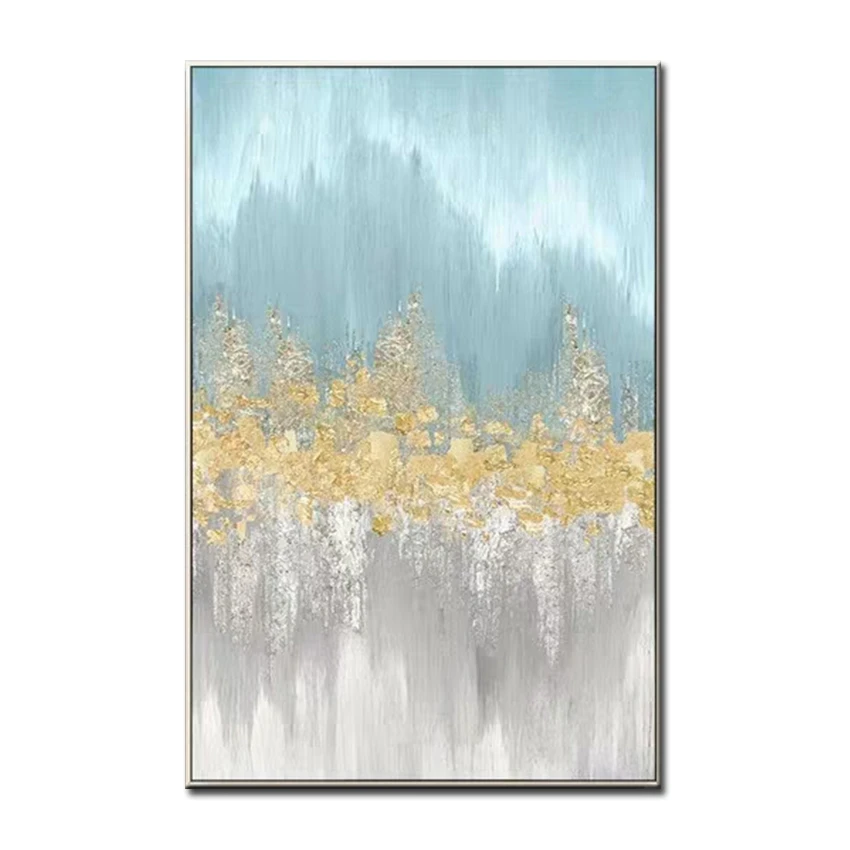 

Sea Beach Abstract Oil Paintings On Canvas Modern Wedding Decor Wall Pictures Home Decoration Unframed 100% Handpainted