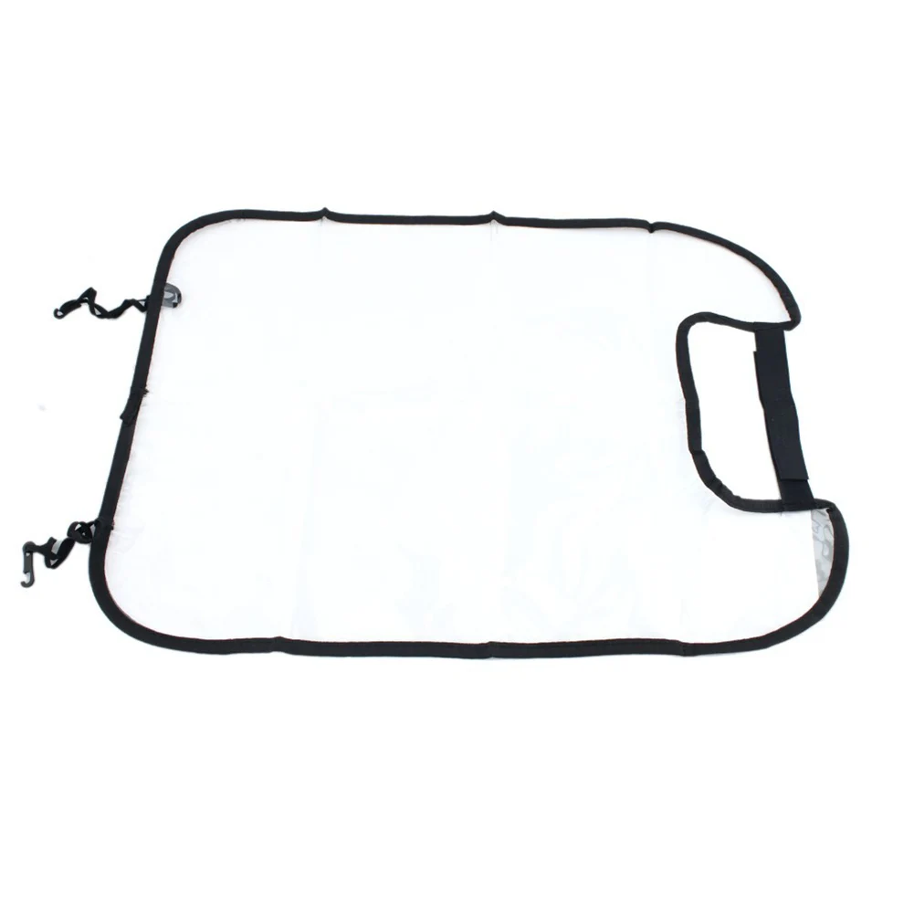 Car Auto Seat Back Protector Cover For Children Kick Mat Mud Clean Protection For Children Protect Auto Seats Covers for Baby - Color Name: Black