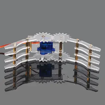 

Acrylic Robot Claw Manipulator Arm SG90 Servos Smart Gripper for Arduino 95AE