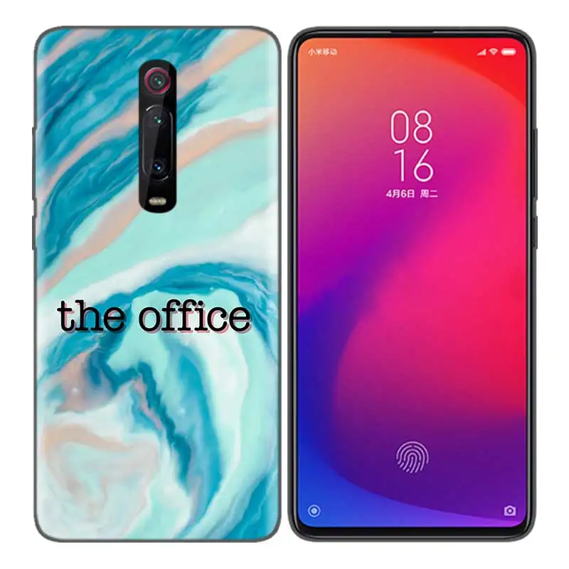 Черный мягкий силиконовый чехол-сумка для Xiaomi mi 9T CC9 Red mi 4 4X5 6 6A 7 7A Note Plus K20 Pro F1 Tampa Fall The Office Funny