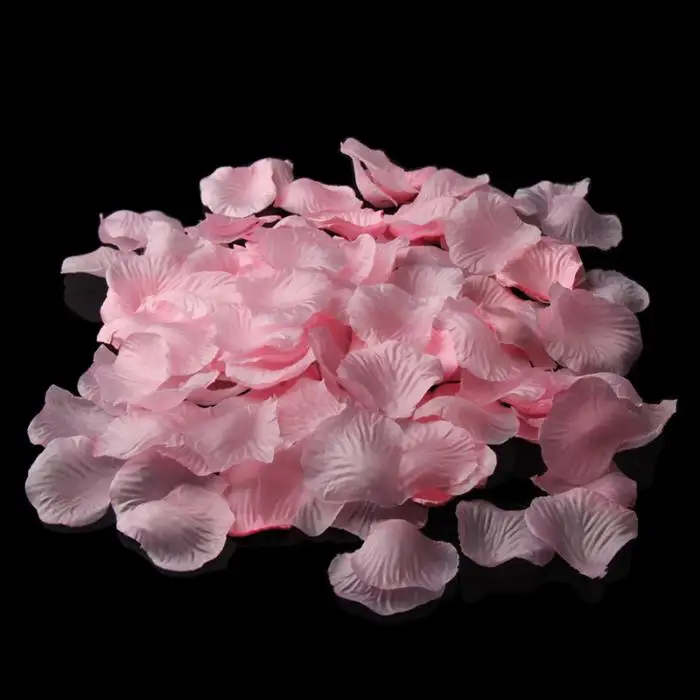 Лидер продаж романтические искусственные шелковые лепестки роз сухой сушеный цветочный Обручение на день рождения Свадебная вечеринка украшения 500 шт./пакет