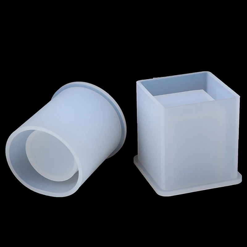 Силиконовая высушенная форма цветок смола декоративные ремесло Дизайнер DIY хранения ручка держатель плесень эпоксидной смолы бетонные формы свечи плесень