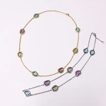 

Fashion Pendant Necklace Beautiful Jewelry Personality Classic Style Water Drop Shape Send Love Christmas Gift 2019 new hot