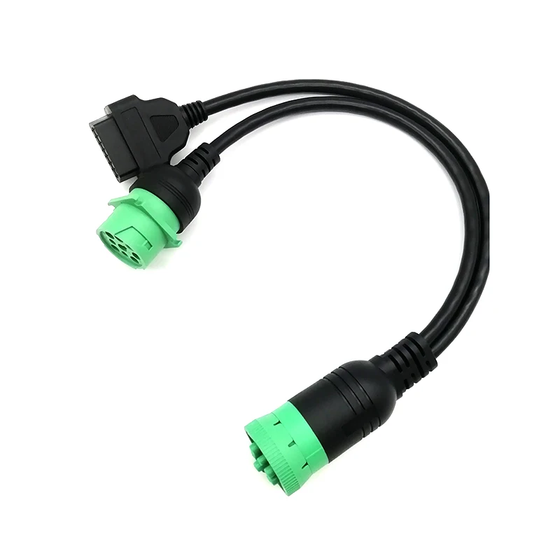 9-контактный 16-контактный OBD2 жгут проводов для грузовика J1939 адаптер